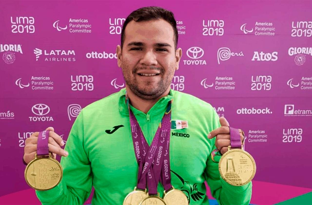Diego López, veracruzano queganó bronce en Paralímpicos de Tokio