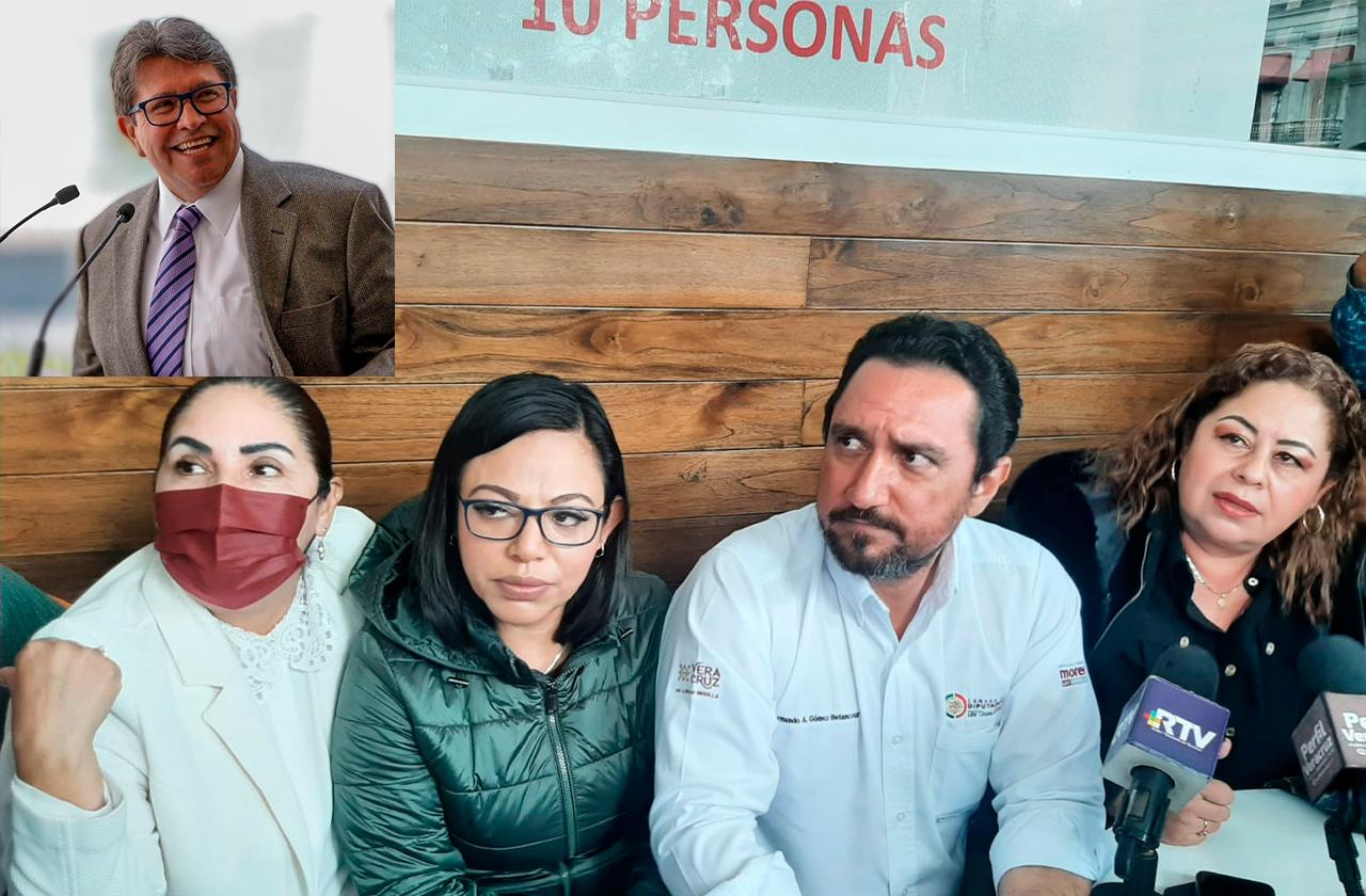 Diputados federales de Veracruz van por expulsión de Ricardo Monreal 
