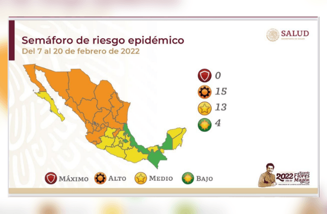 Veracruz y otros 3 estados se mantendrán en semáforo verde