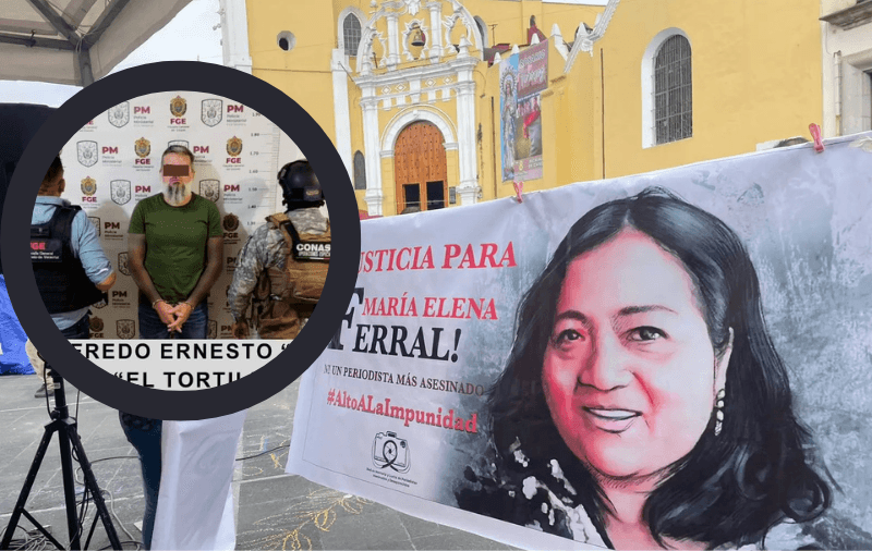 Cae El Tortillero por homicidio de periodista María Elena Ferral