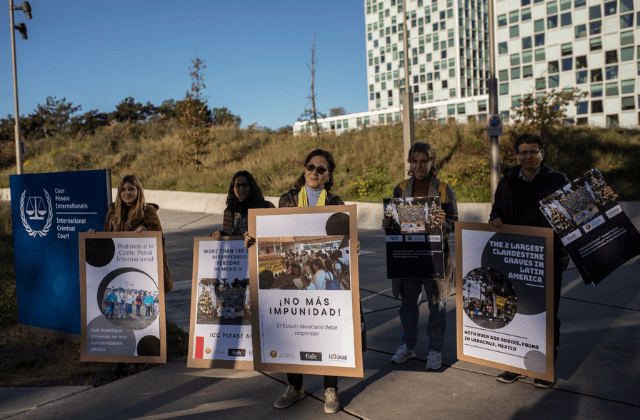 Duarte, detrás de desapariciones: Denuncia Solecito en La Haya