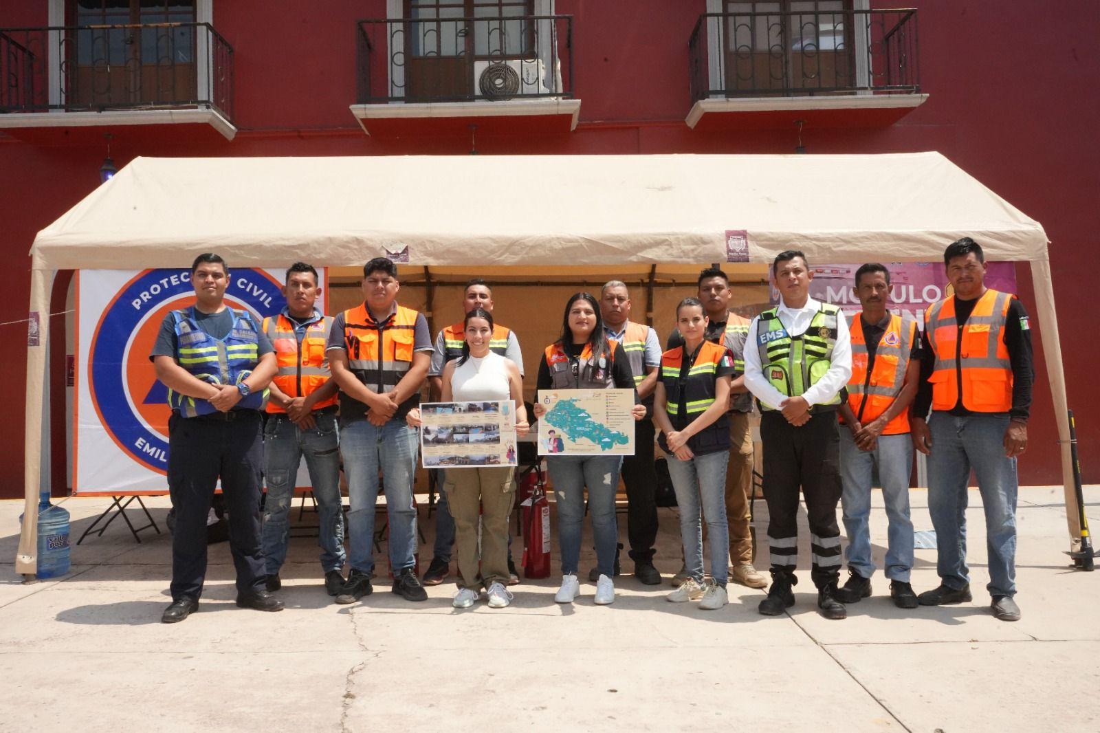 Semana Santa: Emiliano Zapata instala módulos sobre carretera Xalapa-Veracruz