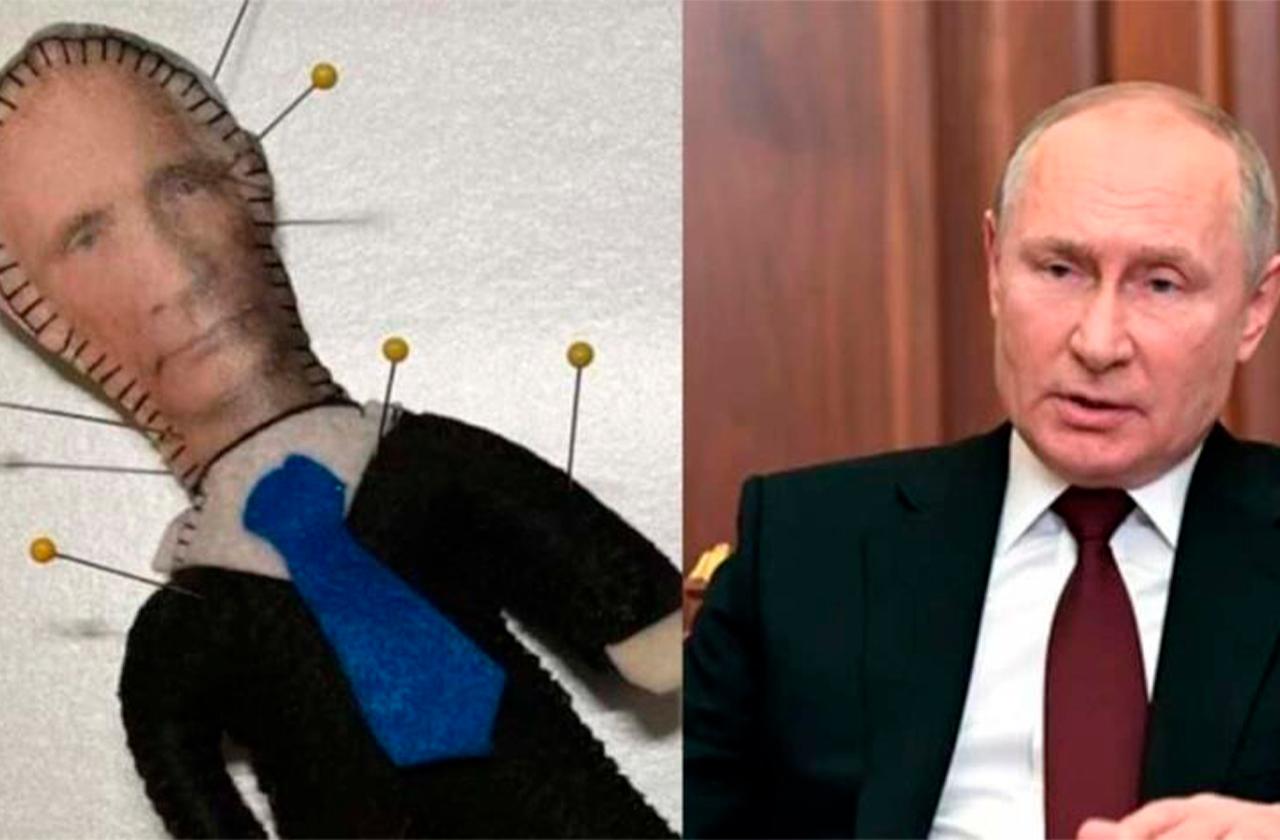 En EU, venden muñeco vudú de Vladimir Putin 