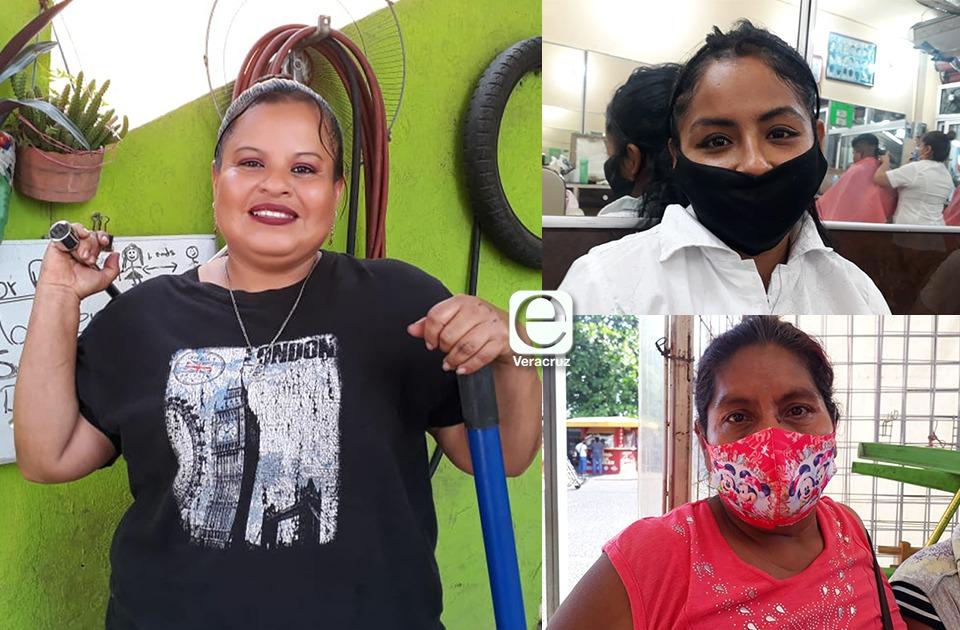 Mujeres jarochas que luchan contra precariedad laboral en pandemia