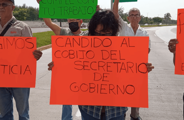 Exigen en Veracruz justicia por crimen de trabajadores Tamsa