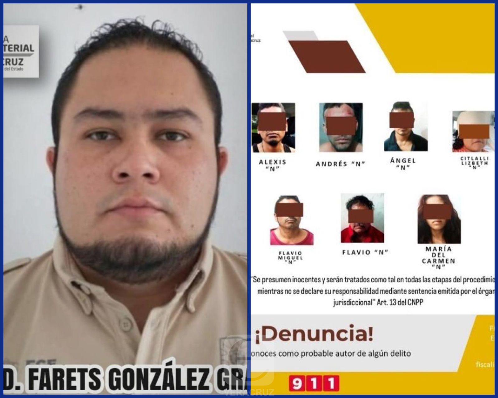 Imputan a cuatro por homicidio de Farets, policía ministerial en Veracruz