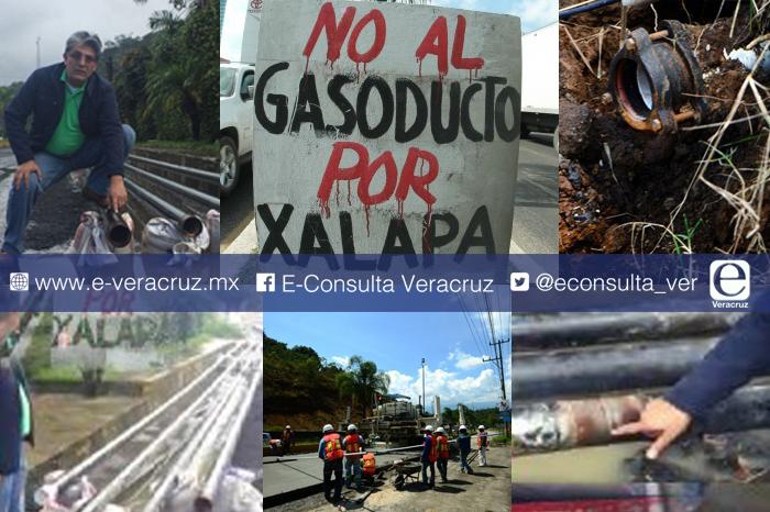 Surge Frente unido contra gasoducto de Xalapa 