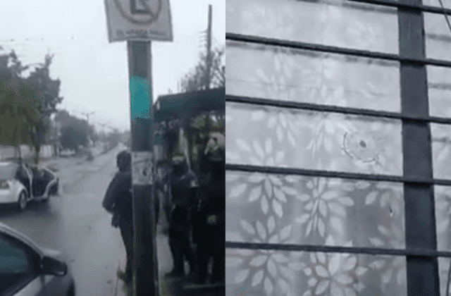 Frente a niños, policías de Ixtac disparan para detener a conductor 