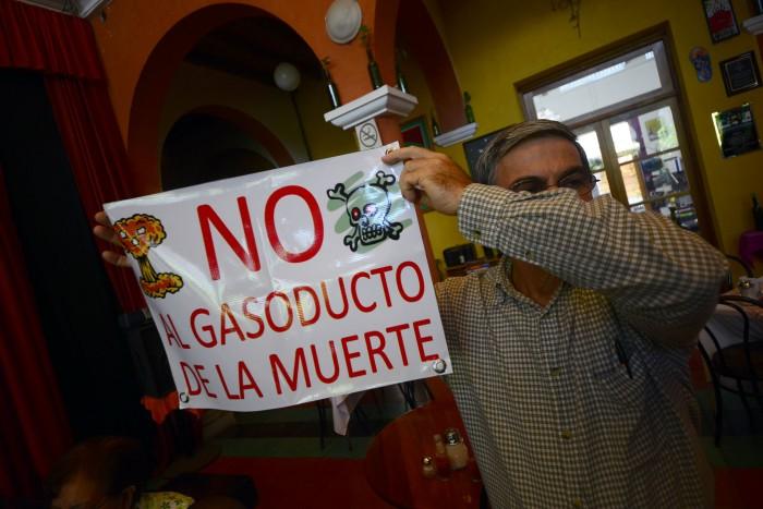 Resistencia civil logró desviar trazo del gasoducto de San Rafael