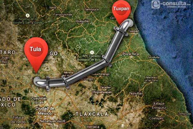 Canadiense construirá el gasoducto Tuxpan-Puebla-Tula