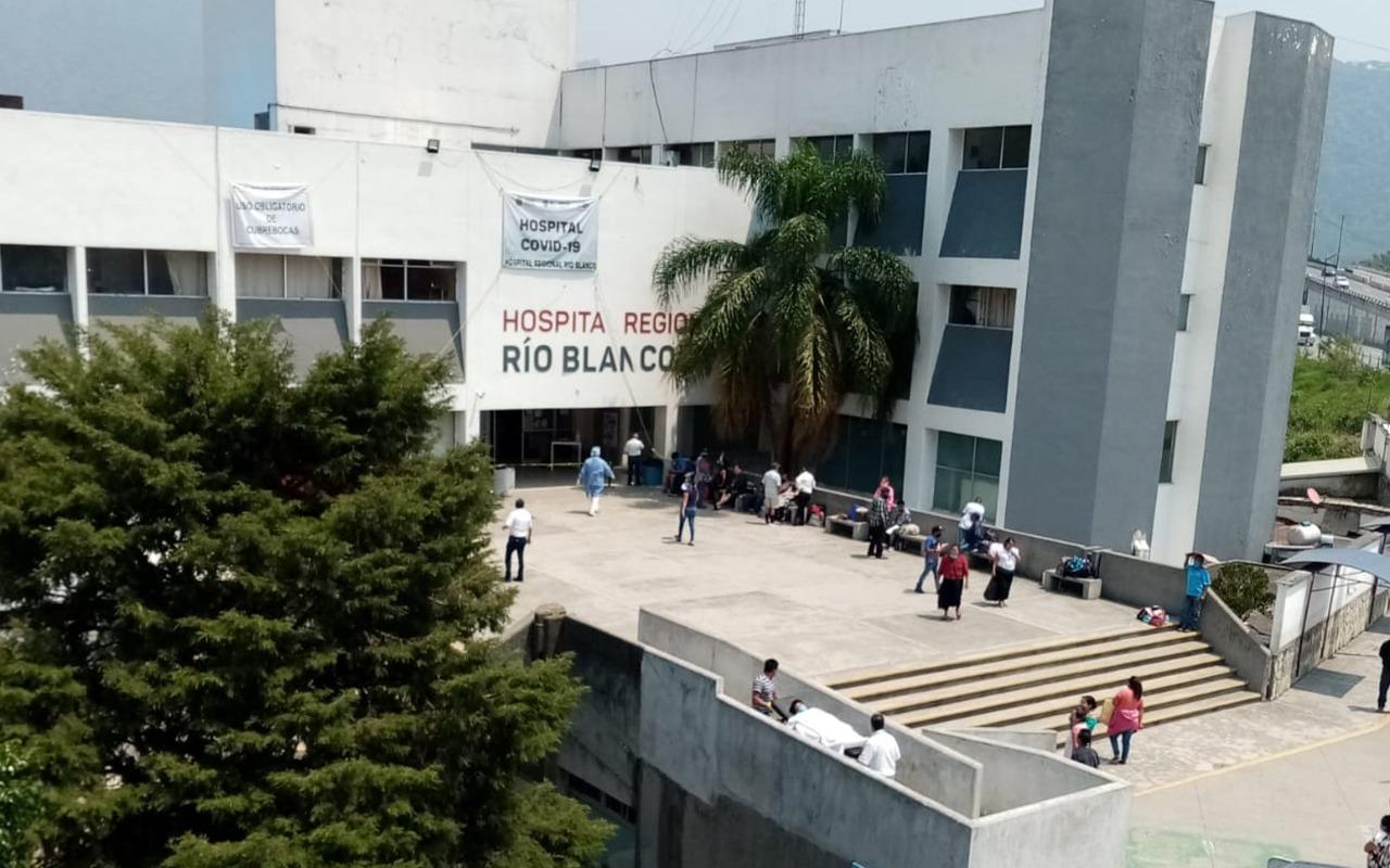 Hospital Regional de Río Blanco, saturado de pacientes covid-19 