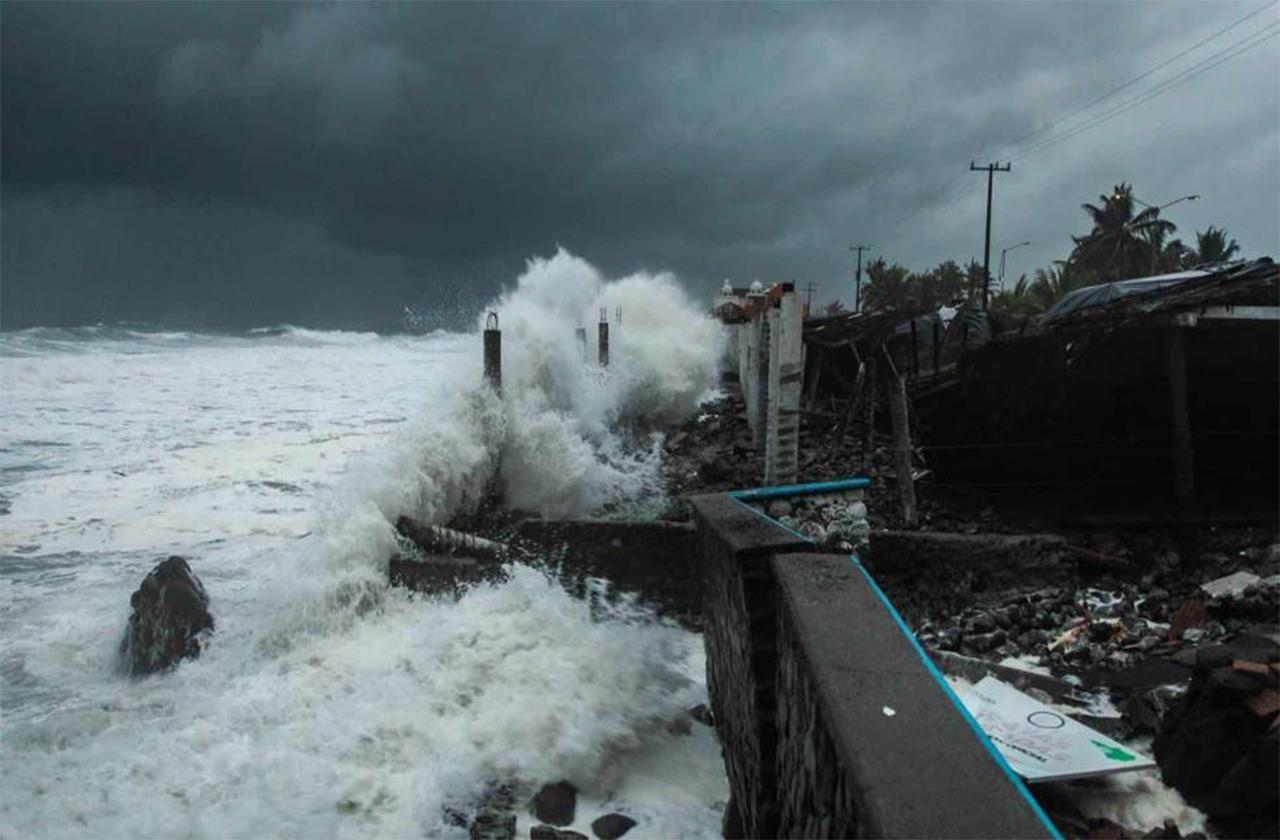 Estos son los 6 huracanes que han pegado con fuerza en Veracruz