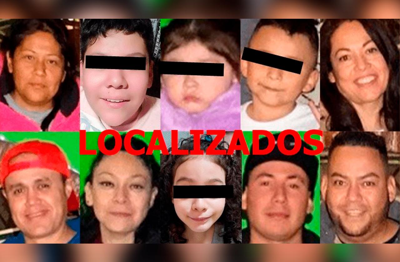 SSP confirma la localización de familia desaparecida en Carrizal 