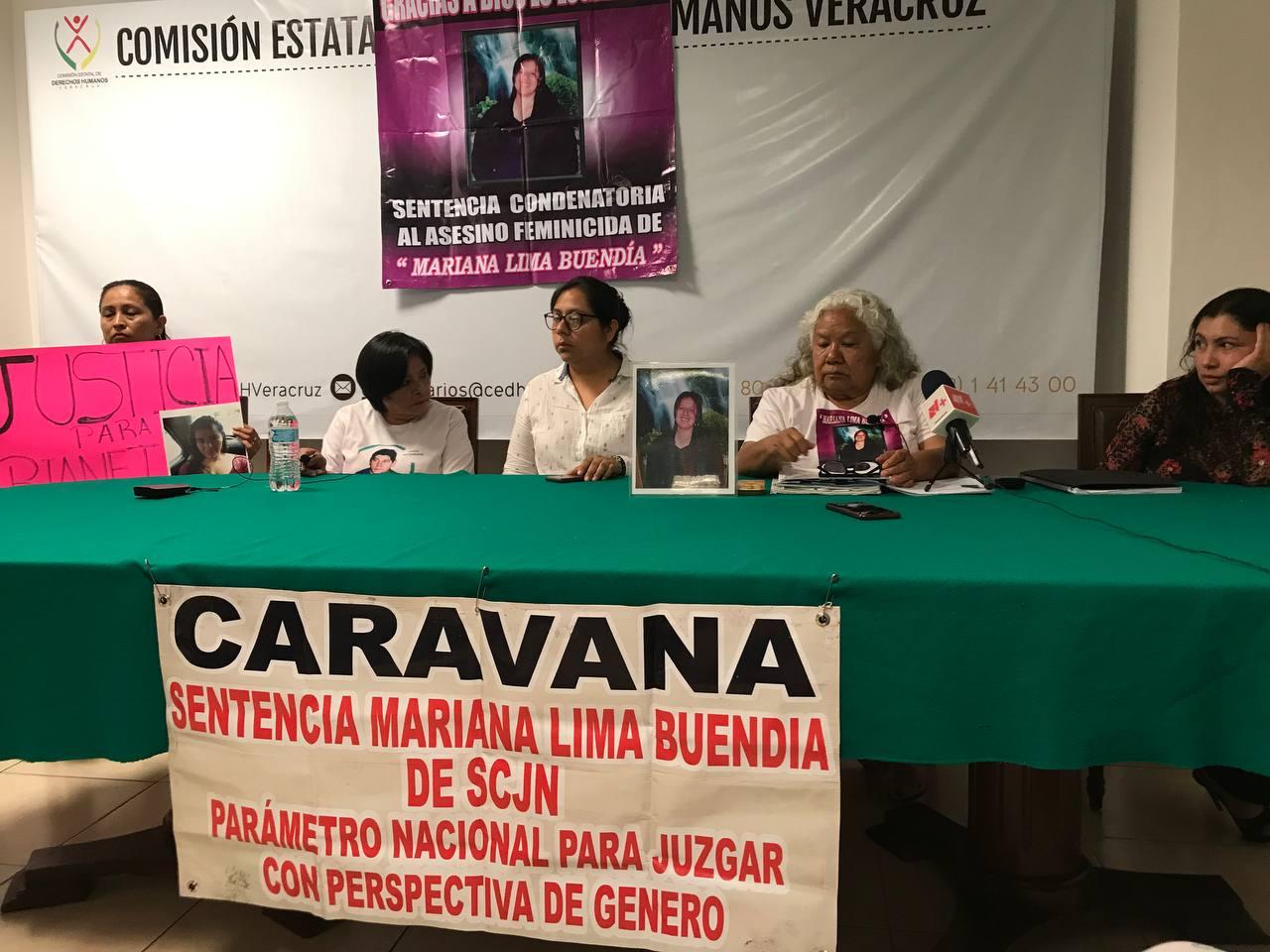 Feminicidios: Caravana Mariana Lima llega a Xalapa, Veracruz