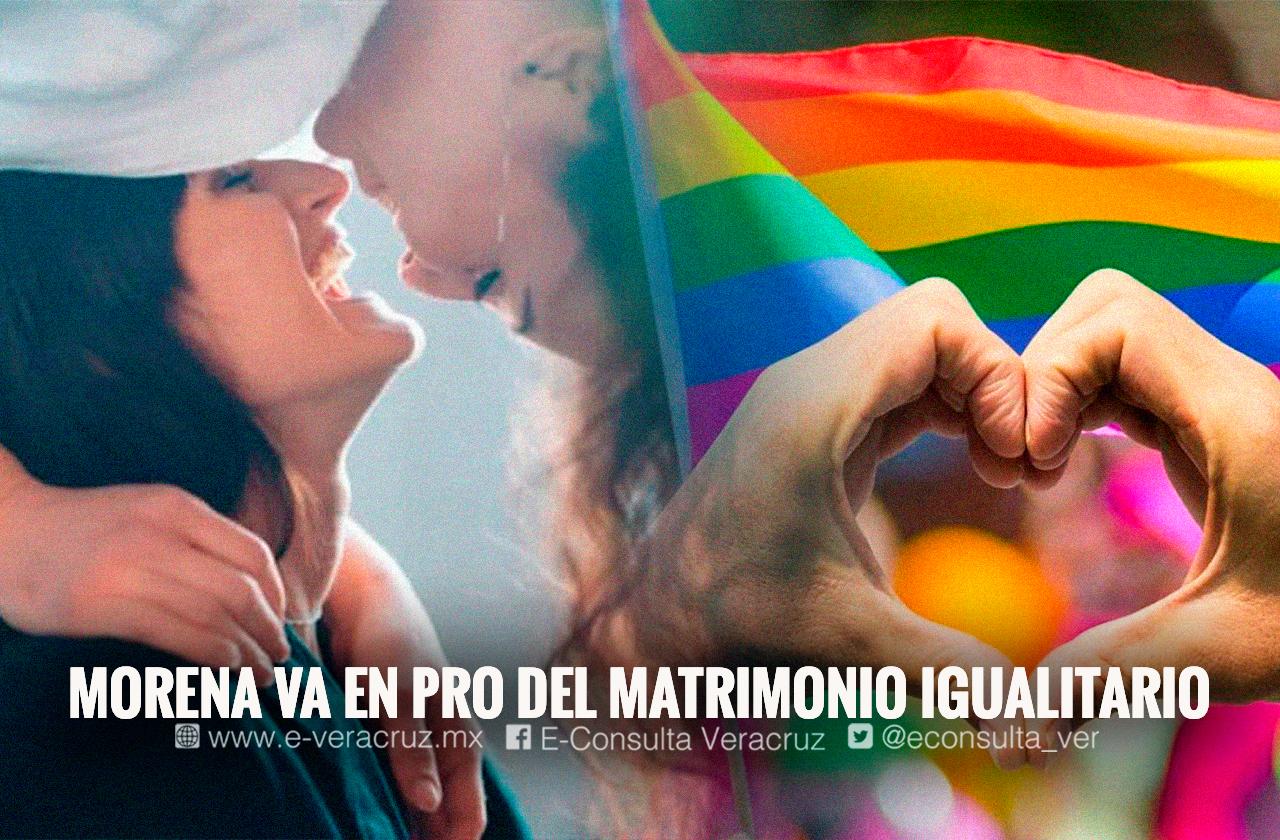 Morena alista propuesta en pro de matrimonio igualitario en Veracruz
