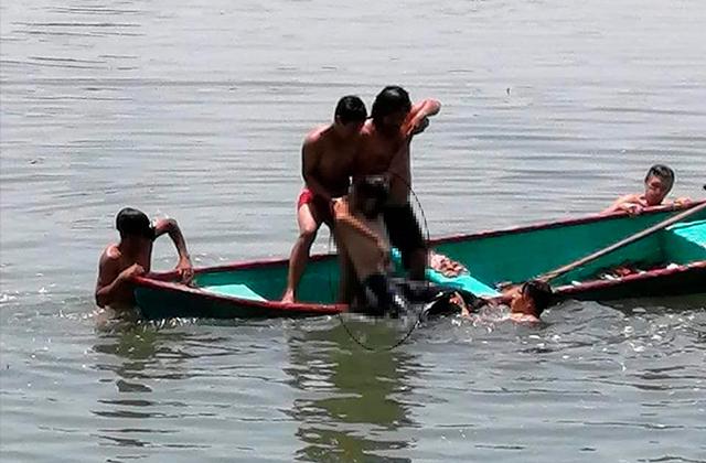 Menor de 14 años muere ahogado en el río Cosamaloapan