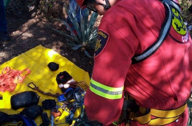 Muere hombre tras caer a un pozo de 40 metros en Cuitláhuac