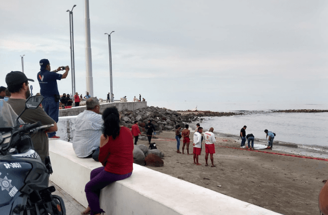 Mujer muere ahogada en Playa Martí de Veracruz