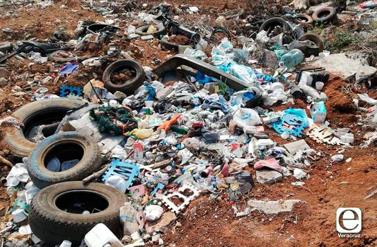 Municipio de Yanga tenía campo deportivo como basurero clandestino