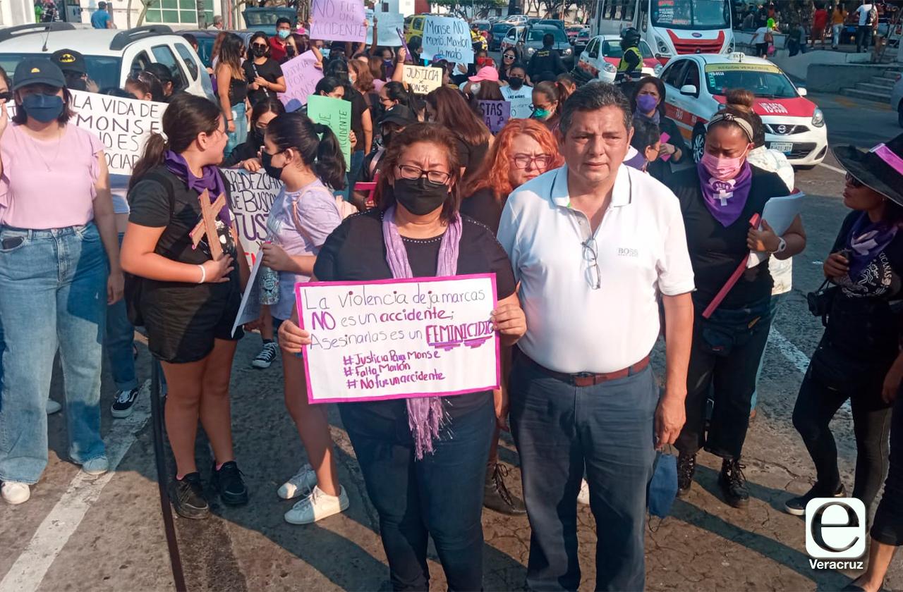 No fue un accidente: con marcha piden justicia para Monse en Veracruz 
