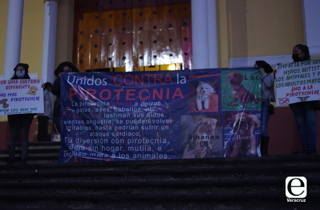 ¡No más cuetes!, ciudadanos se unen contra pirotecnia en Xalapa