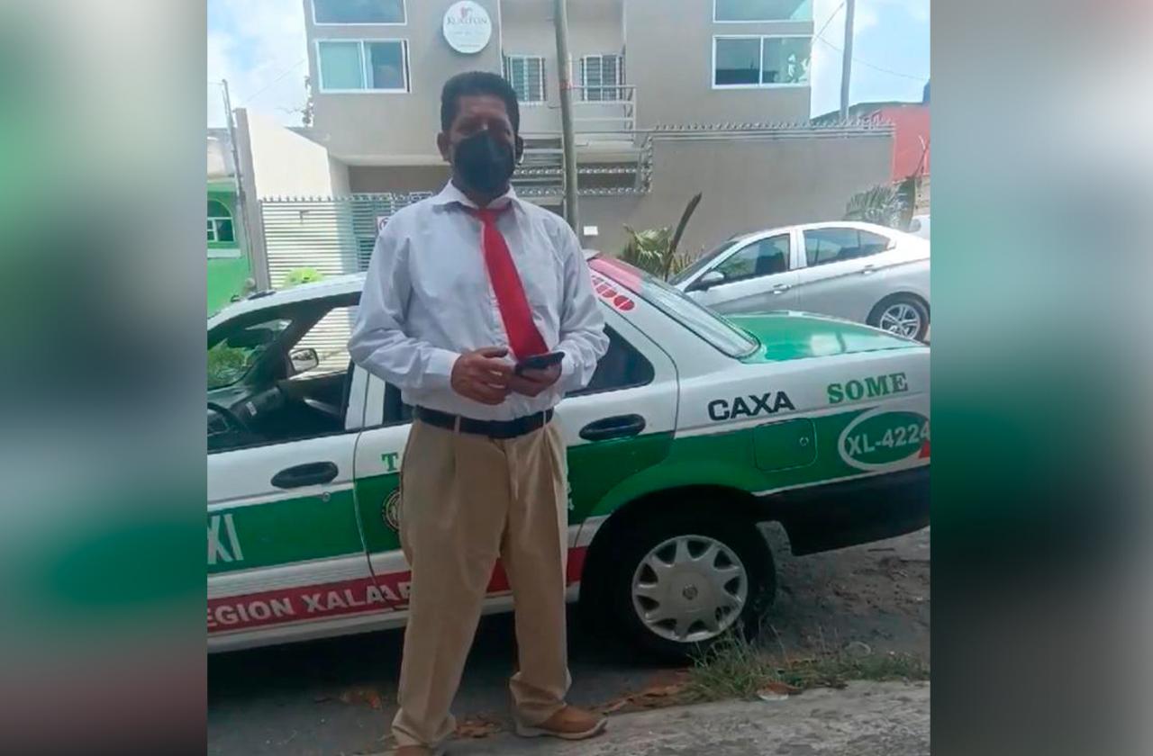 No soy delincuente: taxista sobre operativo en Xalapa