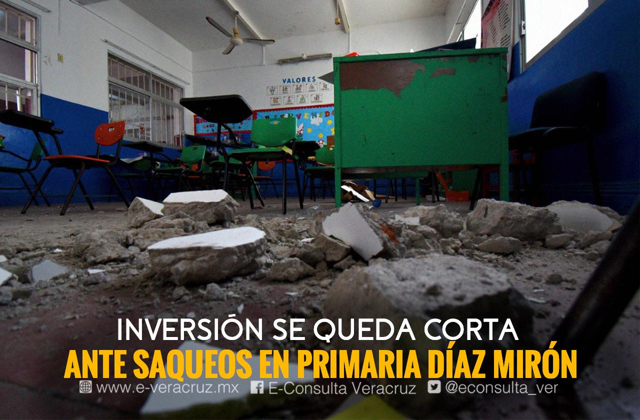 SEV pide a papás del puerto rehabilitar escuela histórica en ruinas 