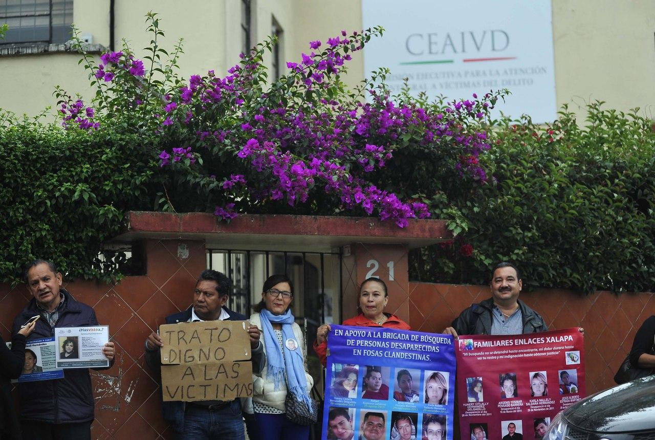 Familiares de desaparecidos piden la renuncia de Mireya Toto a la CEAIVD