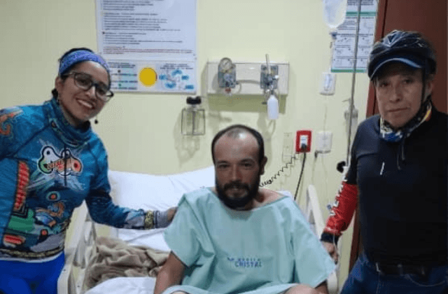 Piden apoyo para Omar Barón, ciclista colombiano arrollado en Actopan