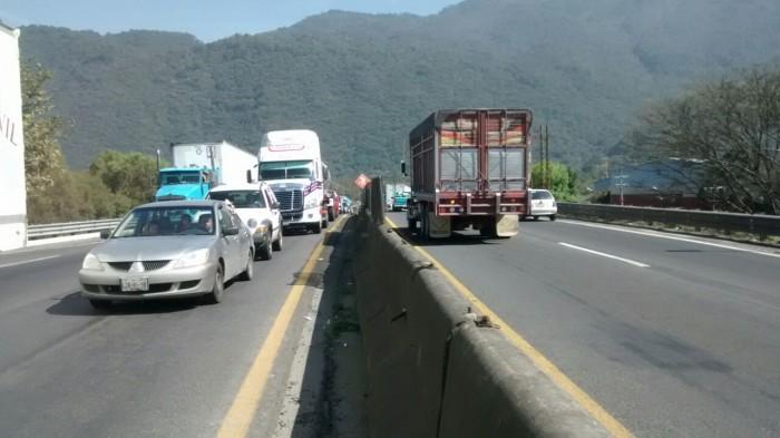 Recomiendan no circular de noche por la autopista Veracruz-Puebla-México