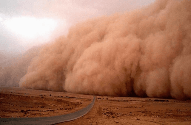 Polvo del Sahara está a punto de entrar a Veracruz; esto debes saber