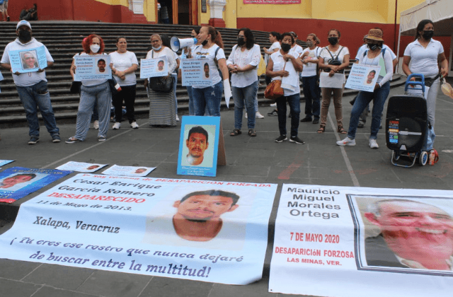 Por 3er mes, colectivo exige búsquedas de larga data en Xalapa