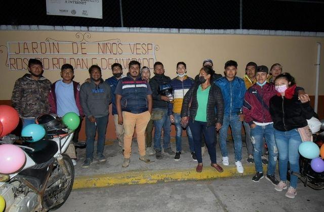 Repartidores devotos: tortillería “Toñita” peregrina en Xalapa