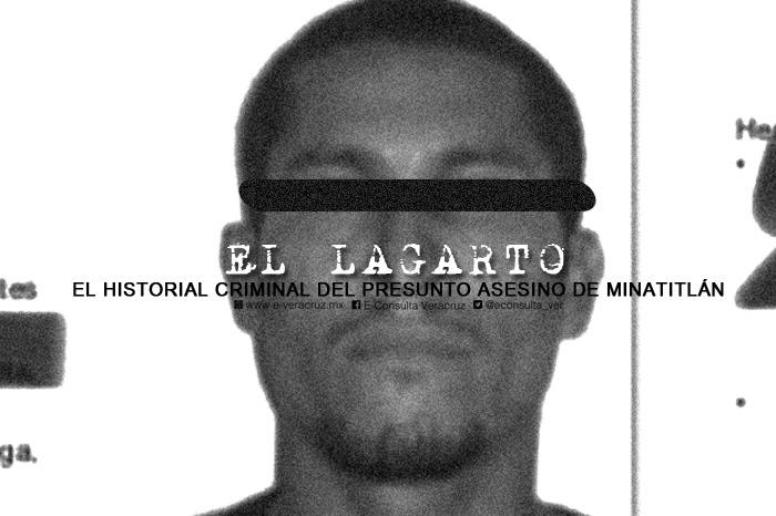 El Lagarto, presunto asesino de Minatitlán y su historial criminal en el sureste