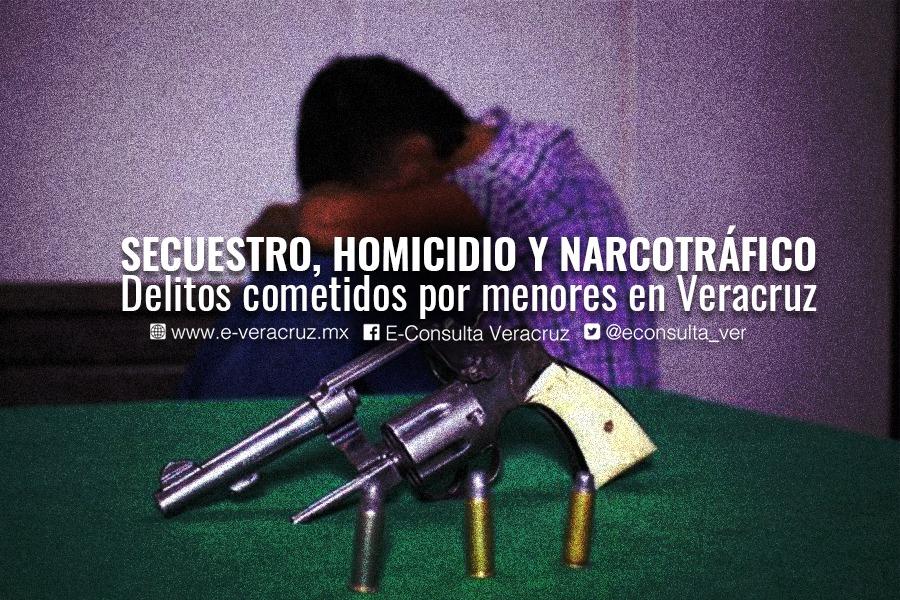 Niños presos por la delincuencia en Veracruz: 149 detenidos en 10 meses