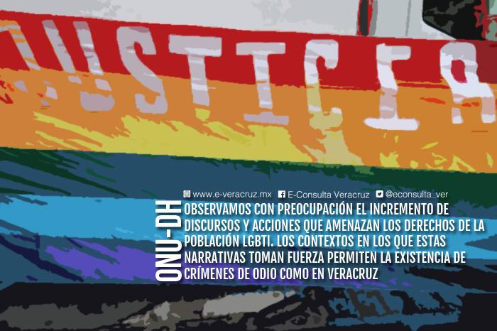 ONU pide frenar crímenes de odio en Veracruz