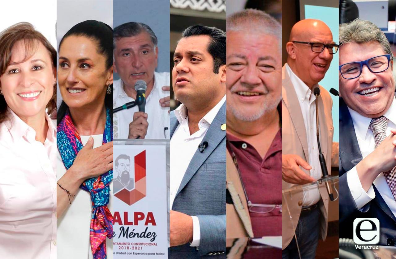 “Los presidenciables” de AMLO y sus aliados en Veracruz