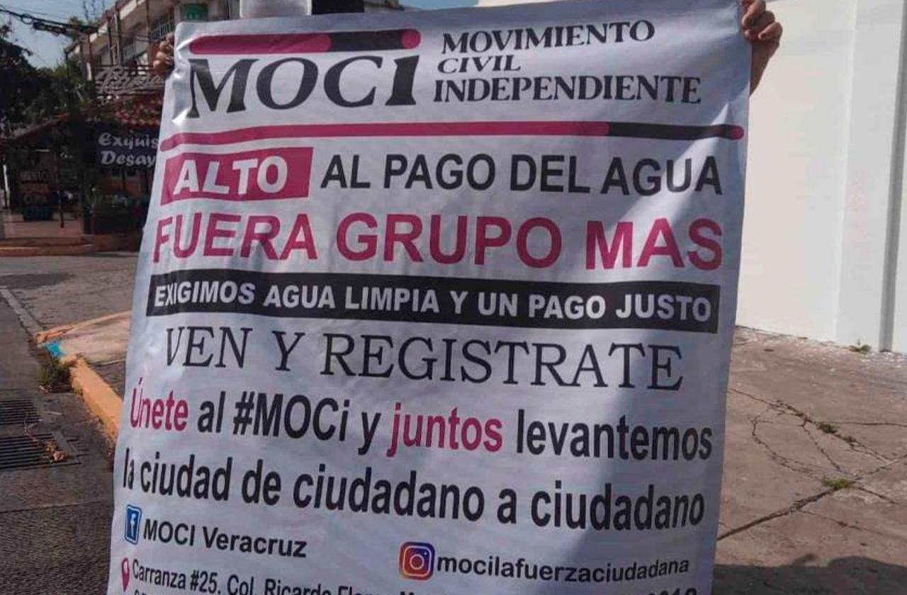 Protestan en Veracruz contra Grupo MAS, piden requisa