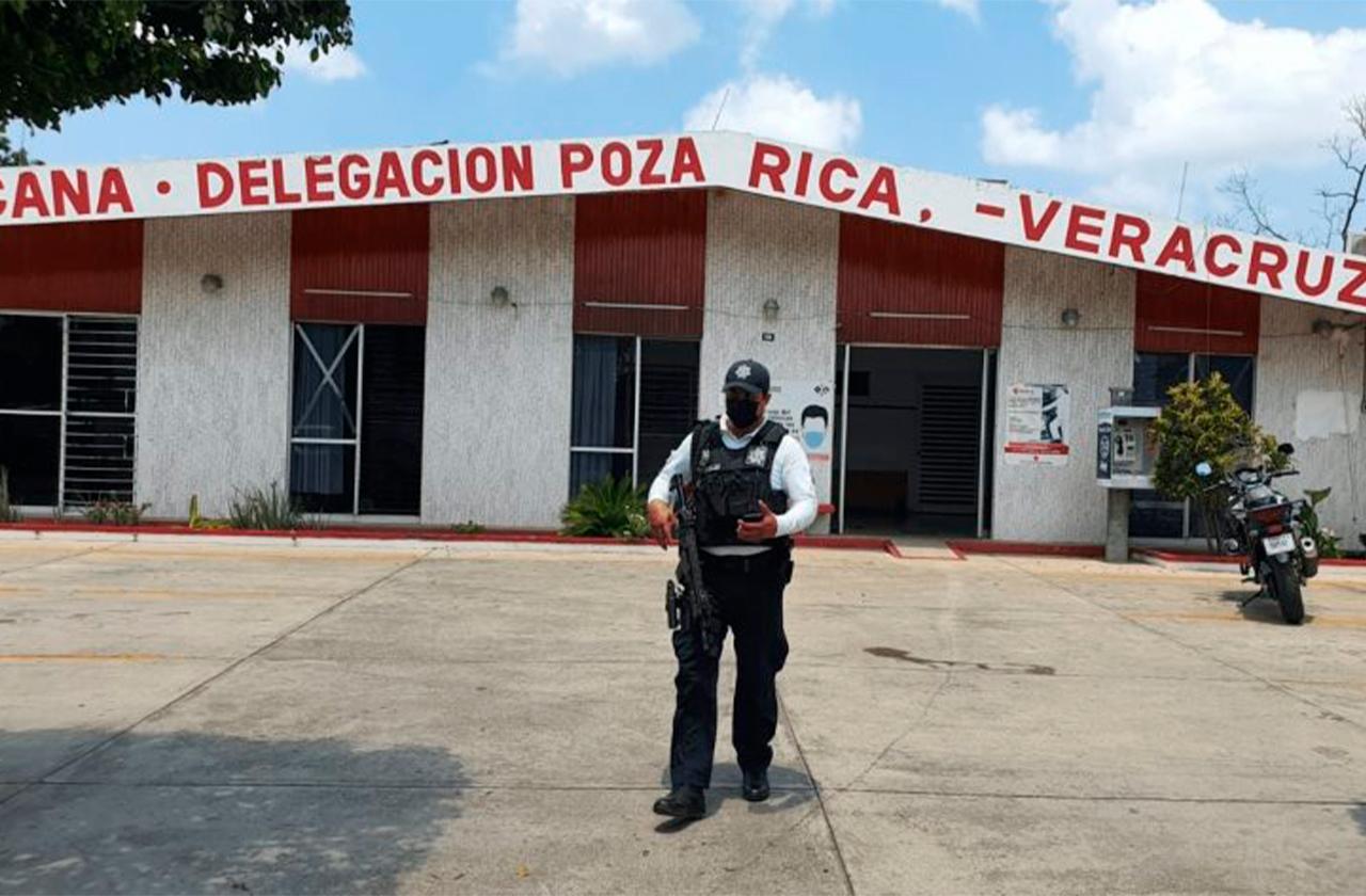 En Poza Rica, roban nómina de la Cruz Roja 