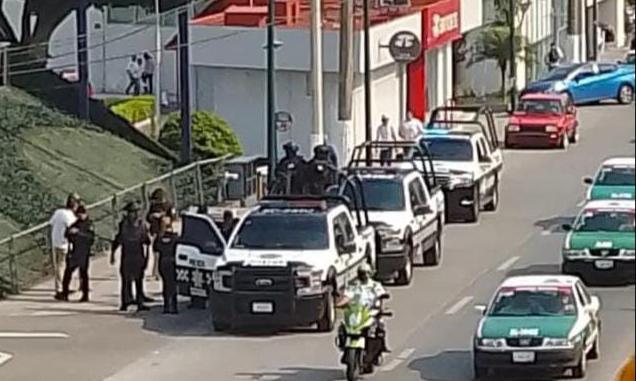 Hombre fingió robo de 165 mil pesos en Xalapa; fue detenido por policías