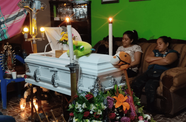 "Roxana era un ángel", despiden a niña asesinada en ataque en Hidalgotitlán