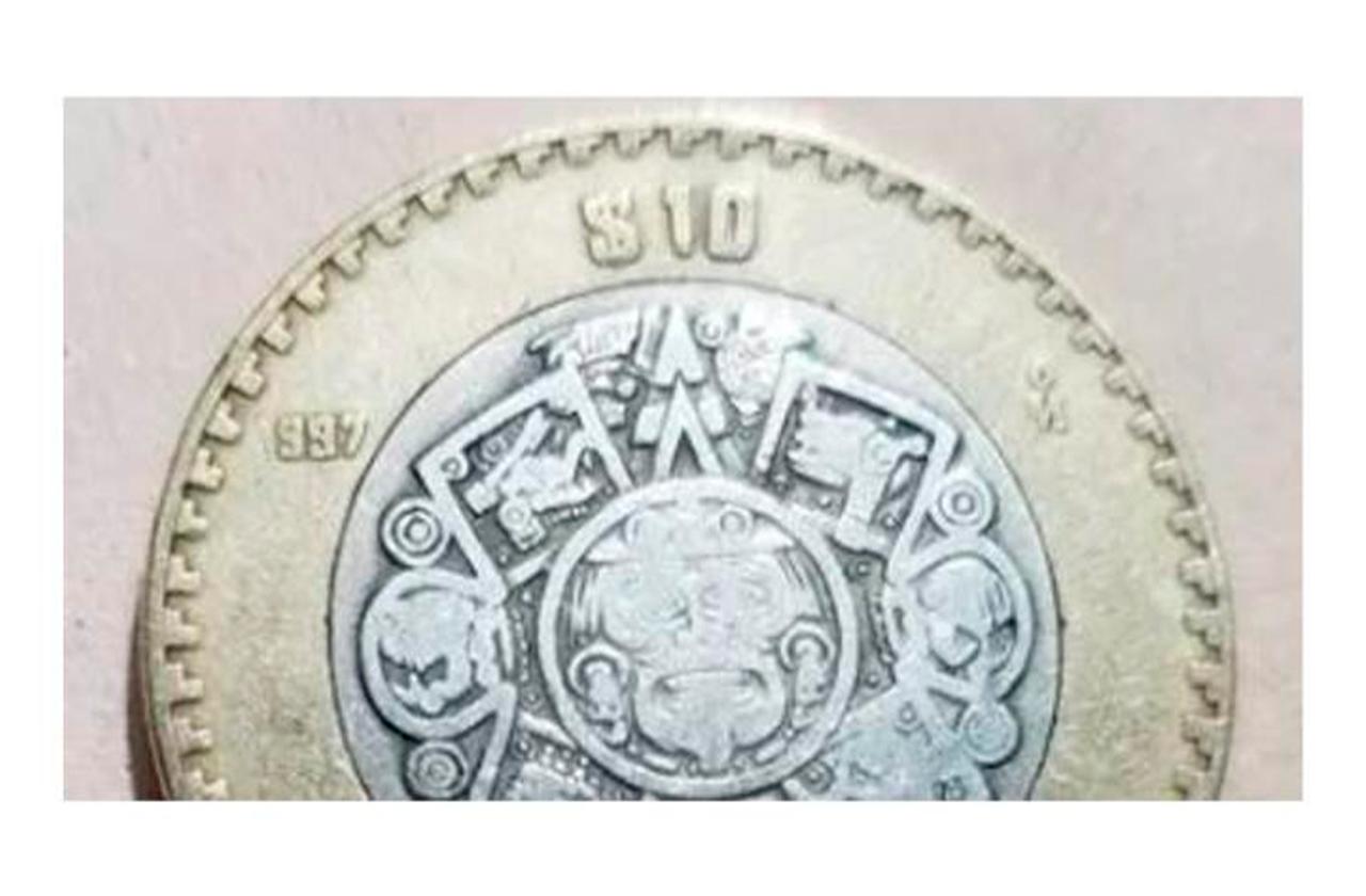 ¿Sabías que esta moneda de 10 se vende hasta en 170 mil pesos?