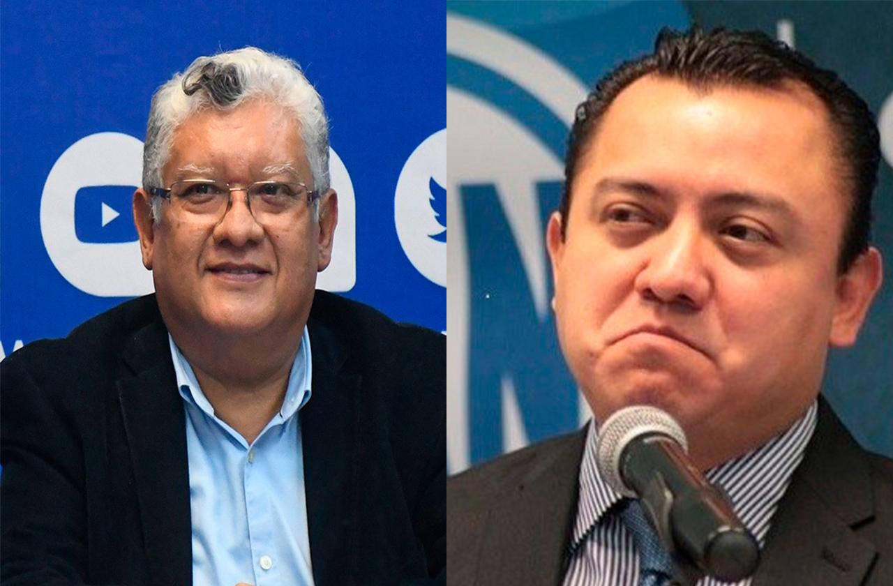 Se confrontan Guzmán Avilés y Pepe Mancha por deuda del CDE del PAN
