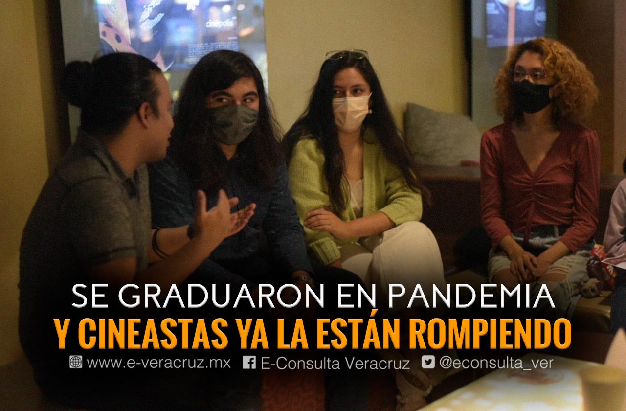 Cineastas jarochos graduados en pandemia la rompen en concursos