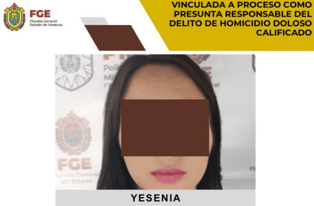 Se queda en prisión Yesenia 'N' por asesinato de familia en Boca del Río