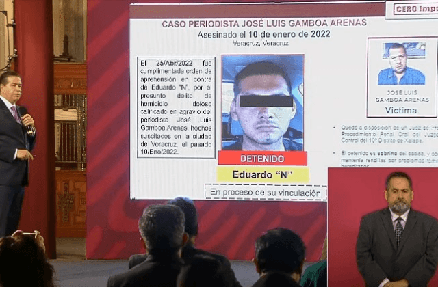 Hay un segundo implicado en crimen de comunicador Luis Gamboa