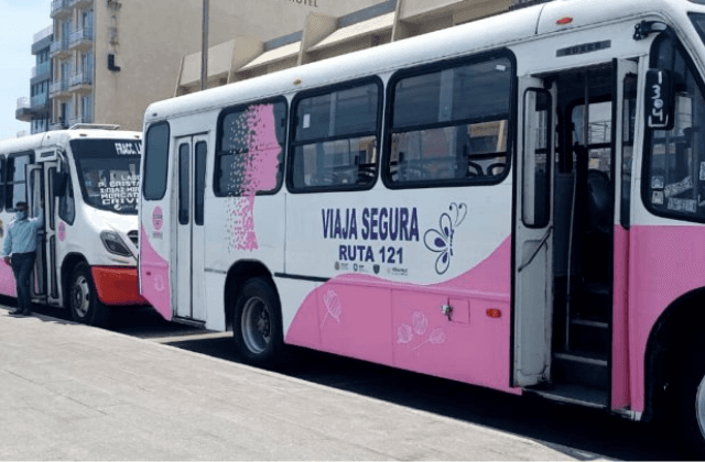 Ya hay ruta Mujer Segura en Veracruz, pero con conductores hombres
