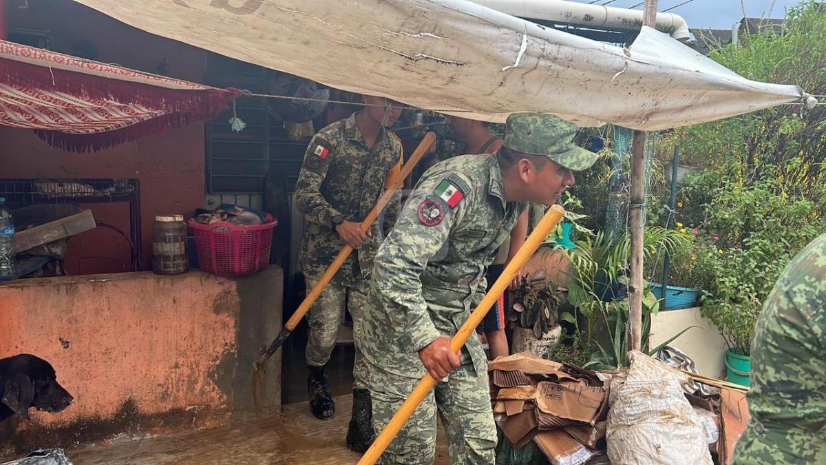 Tenemos que iniciar de cero: damnificados por inundación en Moloacán