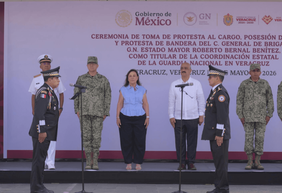 Roberto Bernal, nuevo coordinador de la Guardia Nacional en Veracruz