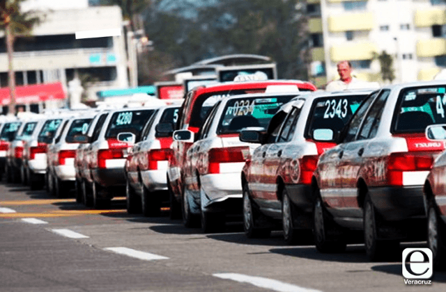 Suspenden servicio de taxi en colonias de Veracruz por inseguridad